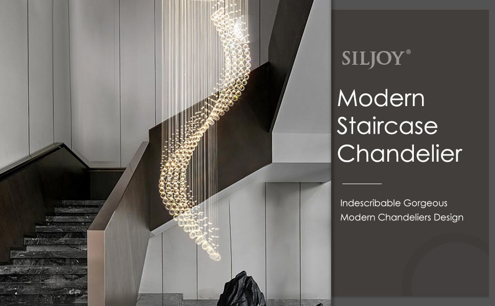 Modern Staircase Chandelier