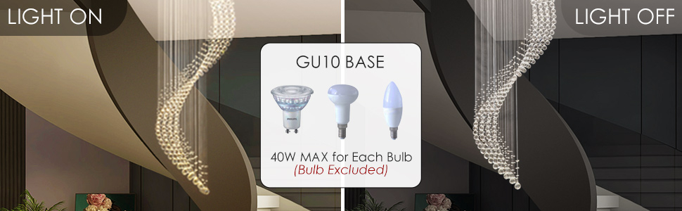 Modern Staircase Chandelier